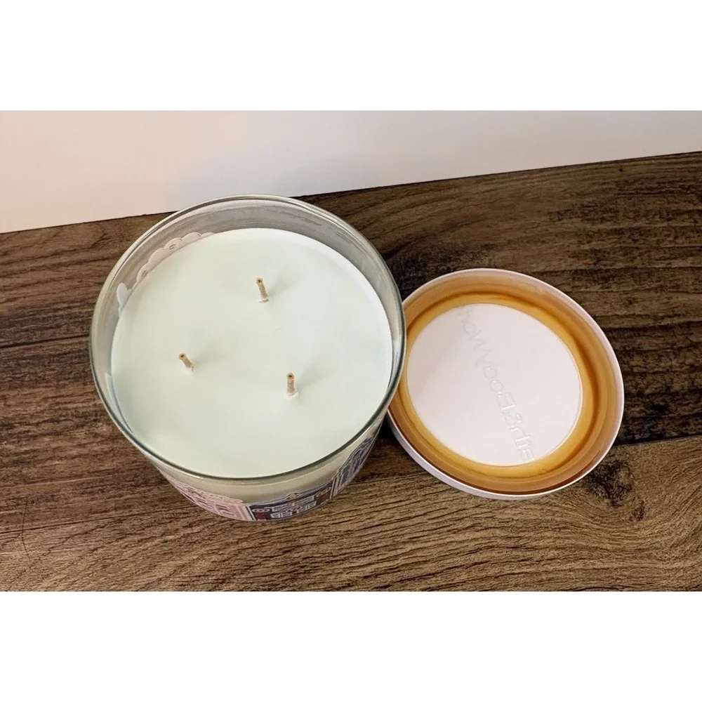 Bath & Body Works London Tea & Biscuits Scented 3-Wick Candle 14.5oz RARE New